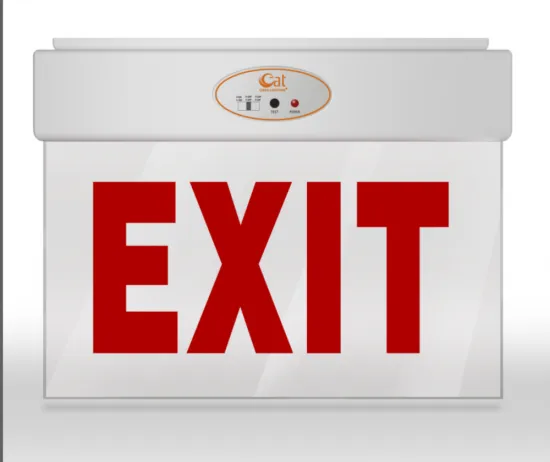 3W 180mins Battery LED Emergency Exit Sign Light