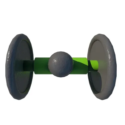 Arm strength trainer outdoor fitness equipment