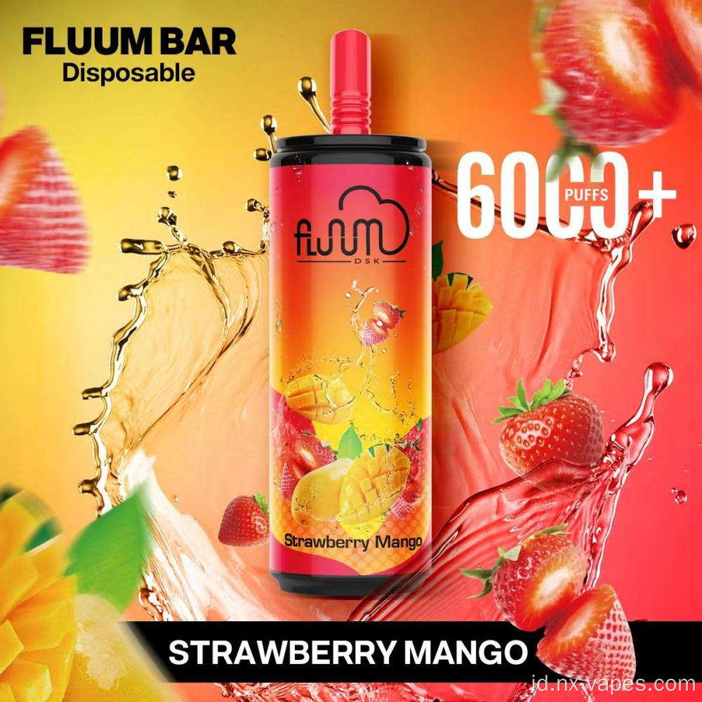 Fluum Bar 6000 Puffs Disposable Vape 15ml