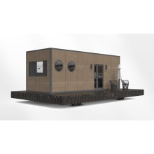 Precast modular buildings for construction sites