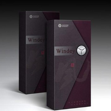 Elegant necktie packing box with customized logo