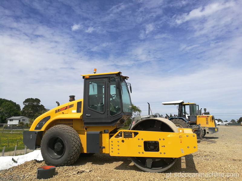 12 ton. Especificação do rolo compactador de tambor único SR12-5