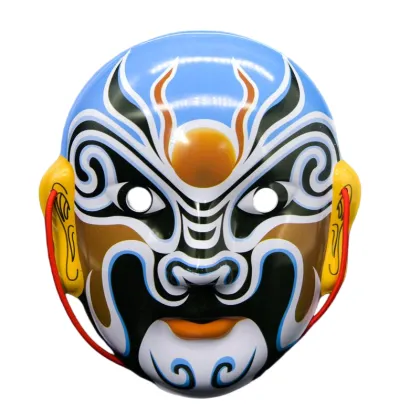 Chinese Style Painted Peking Opera Facial Mask