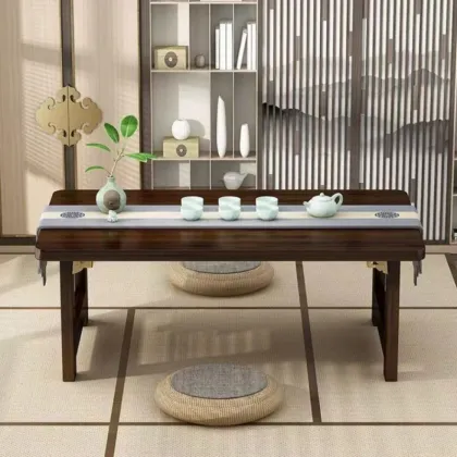 Multi-Use Bamboo Folding Tatami Tea Table