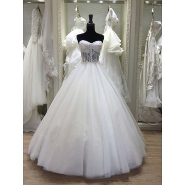 pakistani fancy bling wedding dresses ball gown for big women