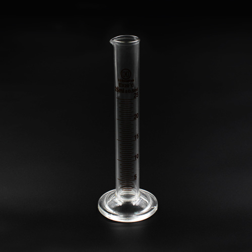 25 ml graderingsmätcylinder i glas
