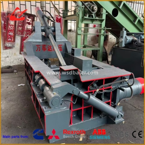 Prensa enfardadeira de metal hidráulica de 125 toneladas