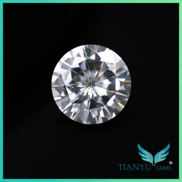 Best moissanite website Wholesale 1 carat 6.5mm moissanite D-H color,moissanite loose stones uk