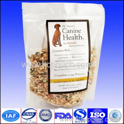 Heat Seal Food Stand Up Pouch 