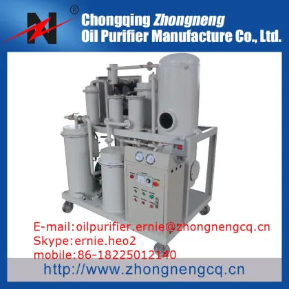 Zhongneng Vacuum Lubricating Oil Purifier