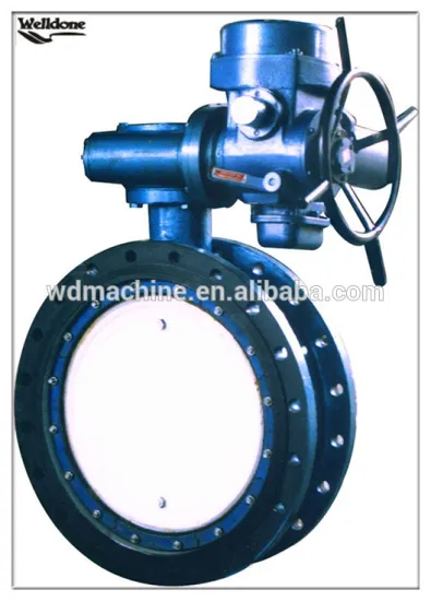 Motorized Flange Butterfly Valve / Electric Actuator Butterfly Valve