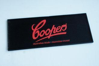 rectangle soft pvc bar mat non slip custom beer coasters Wi