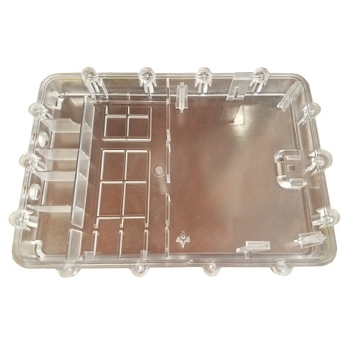 Clear PC box injection mould