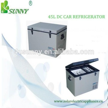12V &amp; 24V ψυγείο ψυγείου αυτοκινήτου DC, Mini Wagan Φορητό Auto Vehicle Freezer BCD-45