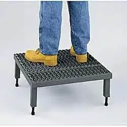 Grip strut safety grating