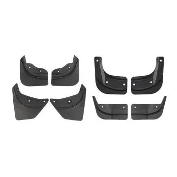 Front and Rear Car Mud Flaps and Fender Flares Splash Guards