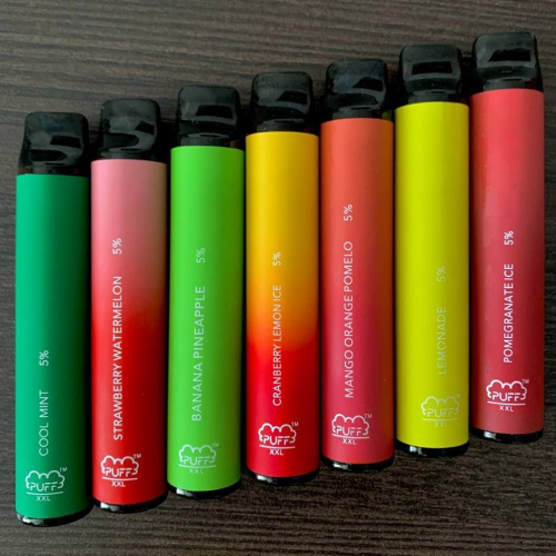 Puff xxl 1600 puffs with fruit flavors