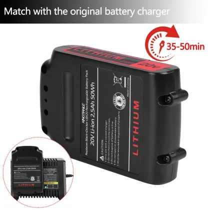 Customizable Wholesale Black & Decker 20V Lithium Battery Replacement LBXR20 LBX20