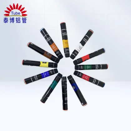 Assorted Acrylic Paint Laminated Tubes