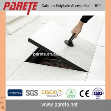 Computer room hpl covering calcium sulphate raised floor system