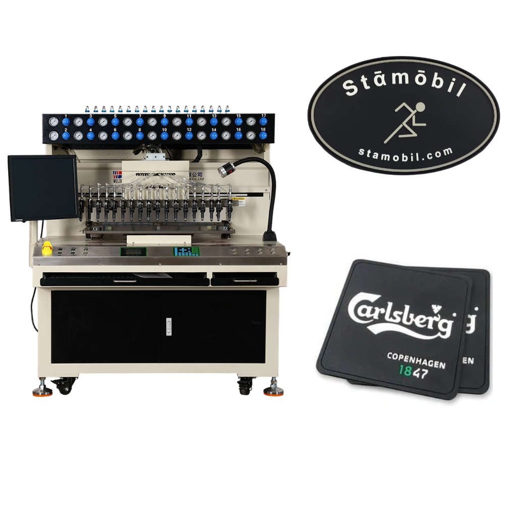 18 colors silicone label making machine