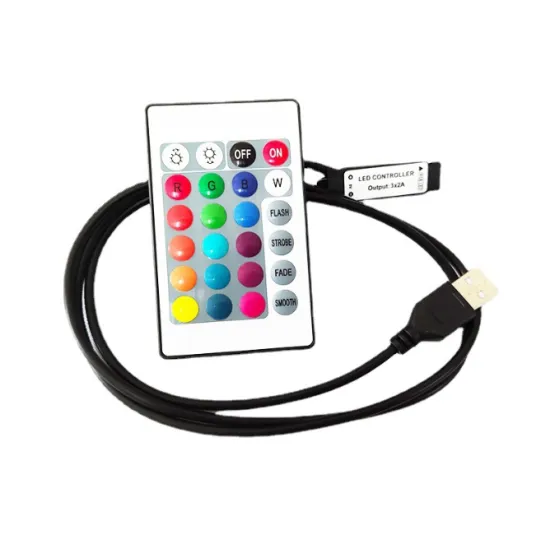 5V USB Plug Mini IR Remote Controller - 24 Keys RGB LED Controller for SMD5050 Light Strip