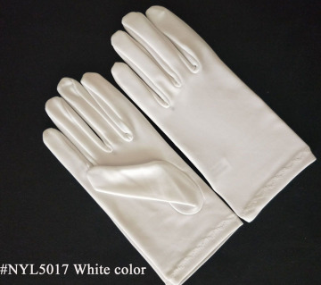 Adult White Masquerade Costume Gloves