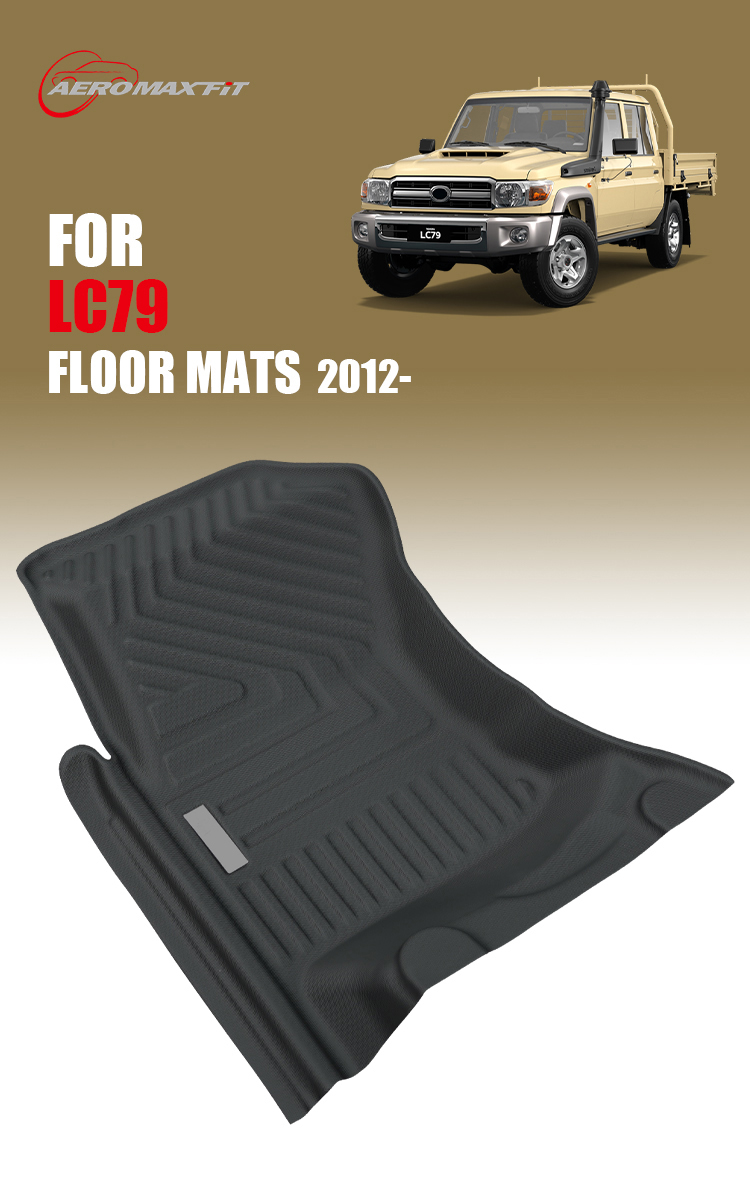 2012- Toyota LC79 floor mats_01