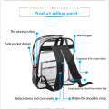 PVC Fashion Backpack Kapasiti Besar Fesyen PVC Backpack