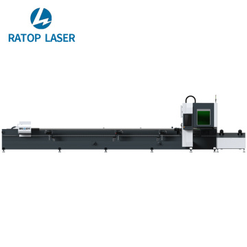Mașină de tăiat tuburi cu mandrină dublă cu laser