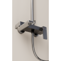 New Space Aluminum Shower Set with Undermount Faucet