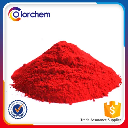 Pigment red 112 for latex paint