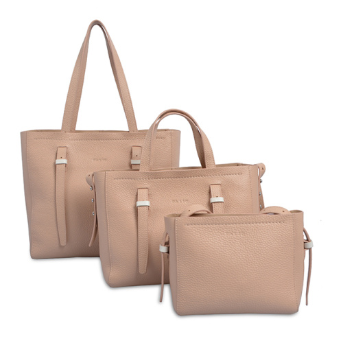 2019 Pink Elegant Leisure Women Tote Ledertaschen