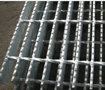 Anti-Skid/Serrate Galvanized Wire Steel Grating