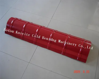 High Quality Metal Roofing Ridge Capping Machinery