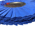 Folded cloth wheel metal polishing airway polishing wheel