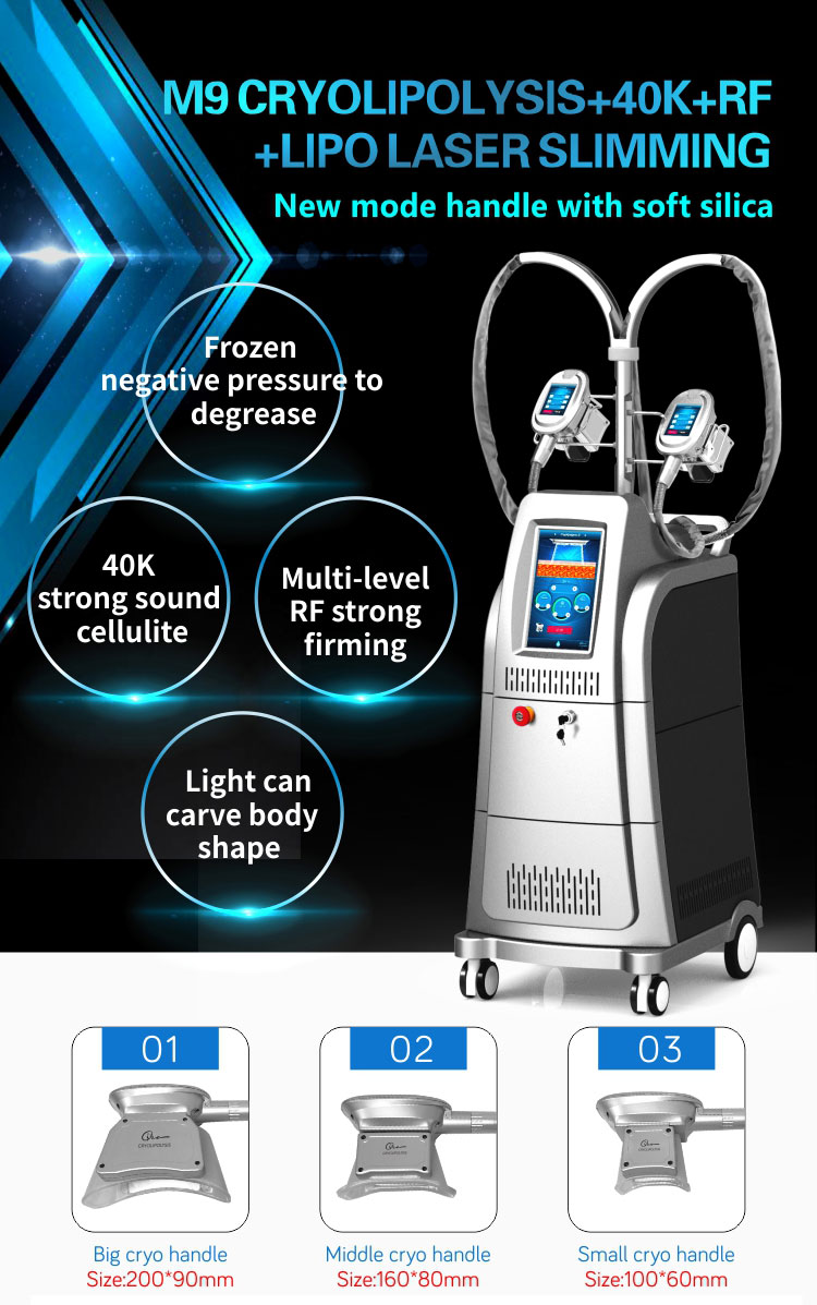 Cryo Cooling Rf Slimming Machine