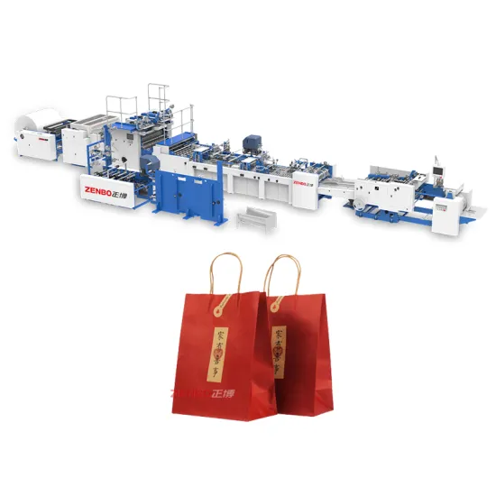 High Speed Economical Paper Bag Making Machine