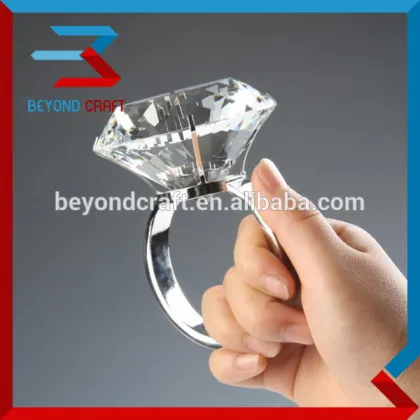 hot sale crystal diamond bulk wholesale napkin ring with jewellery silver ring holders