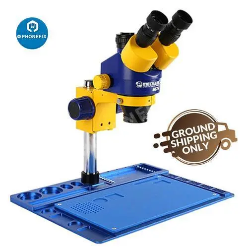 MECHANIC MC75T 7-45X Industrial Trinocular Zoom Microscope