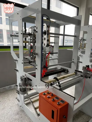 Automated Plastic Zip Bag Making Machine with Attached Zipper