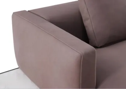 Natuzzi leather sofa colorful deep seat sofa