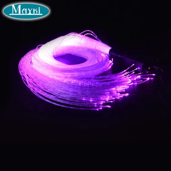 Sparkle PMMA 0.75mm Side Glow Fiber Optic Lighting with PVC Cover