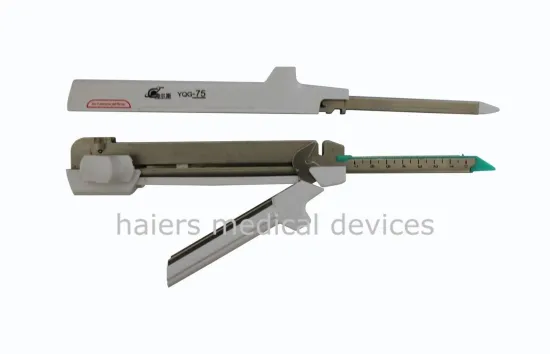 Linear Cutting Disposable Medical Stapler 55mm 100mm For Pulmonary Lobectomy