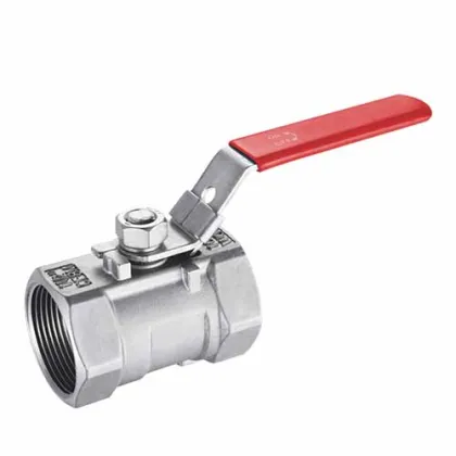 One-piece ball valve