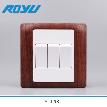 15 Year guarantee PC material luxury colorful available lighting Switch