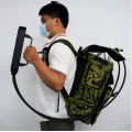 Easy carry and use backpack uav defense system