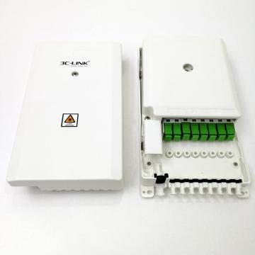 Hot-Seller: 8 SC Adapters 1*8 Splitter Indoor Wall-Mounting Fiber Box