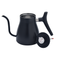 Gooseneck schenkt over koffie waterkoker met thermometer