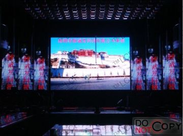 Tibet Indoor Ph10 Full Color Slim Profile Stage Led Screens Display Smd3528 For Events, Night Club